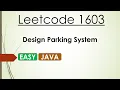 Leetcode 1603 Design Parking System Java - Simplifying 22 lines to 1 line