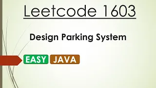 Leetcode 1603 Design Parking System Java - Simplifying 22 lines to 1 line