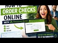 How to order checks online with Regions Bank