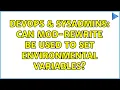 DevOps SysAdmins Can mod-rewrite be used to set environmental variables 2 Solutions