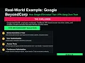 Zero Trust Architecture Common Cybersecurity Interview Questions INTRO LEVEL REAL-WORLD EXAMPLE