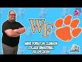 Wake Forest vs Clemson 24 Free College Basketball Picks and Predictions NCAAB Pick