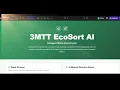 ECOSORT AI WASTE CLASSIFICATION 3MTT 3MTT KNOWLEDGE SHOWCASE