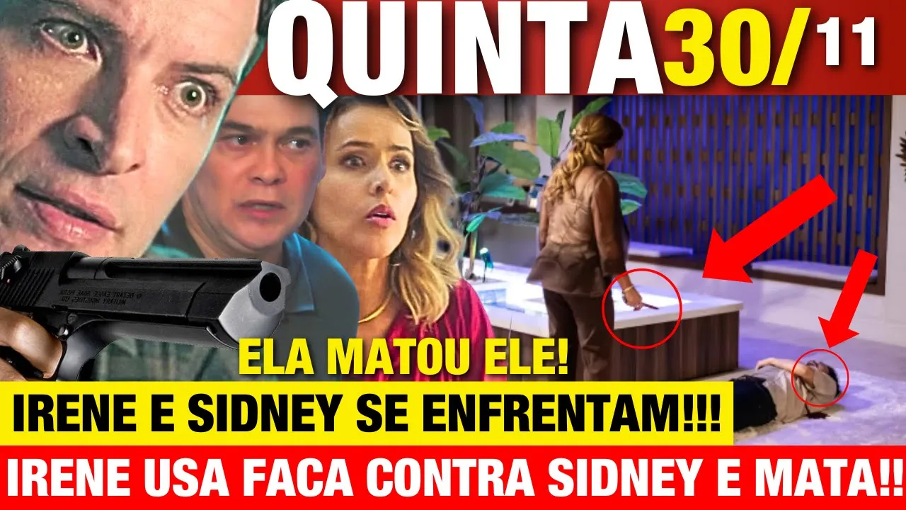TERRA E PAIXÃO - Capítulo 30/11 QUINTA - Resumo da Novela Terra e Paixão