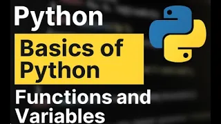 Python Basics in 13 MIN Mastering Functions Variables Course 1