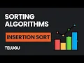 Sorting Algorithms - Insertion Sort DSA in Python Telugu