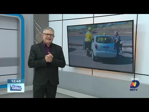 Bombeiros Atuam em Acidente na BR-480 em Chapecó