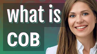 Cob meaning of Cob