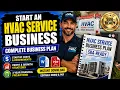 How to Start an HVAC Business Complete Business Plan Template