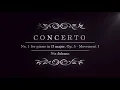 Piano Concerto No. 1 (Movement 1) - Johann | Orchestral Sheet Music