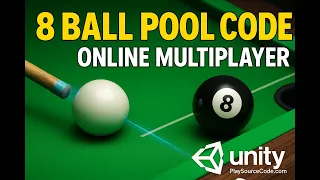 8 Ball Pool Multiplayer Unity Source Code - Buy Reskin at Playsourcecode com