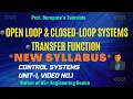 OPEN LOOP CLOSED-LOOP SYSTEMS