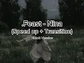 Download Lagu .Feast - Nina (Speed up + Transition) Tiktok Version