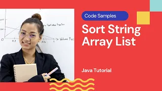 How to Sort String Array List in Java Java Code Samples