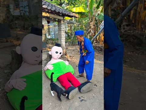 Kakek Menolong Badut Hamod Habibi 🥰 #funny #lucu