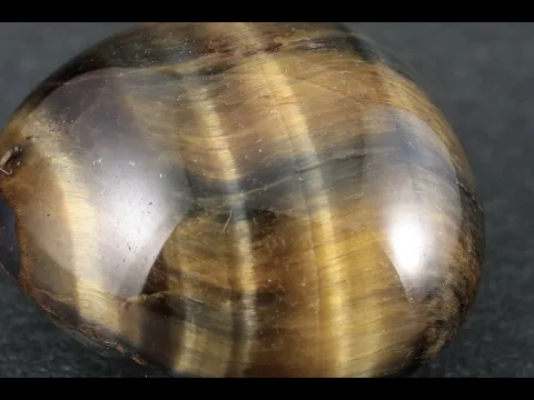 【原石】マラマンバ・タイガーズアイ　プレート一面研磨-3 原石】マラマンバ・タイガーズアイプレート一面研磨-3