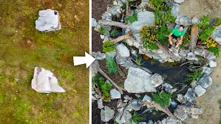 Building a DIY Native Creek By Hand Almost Ruined Me
