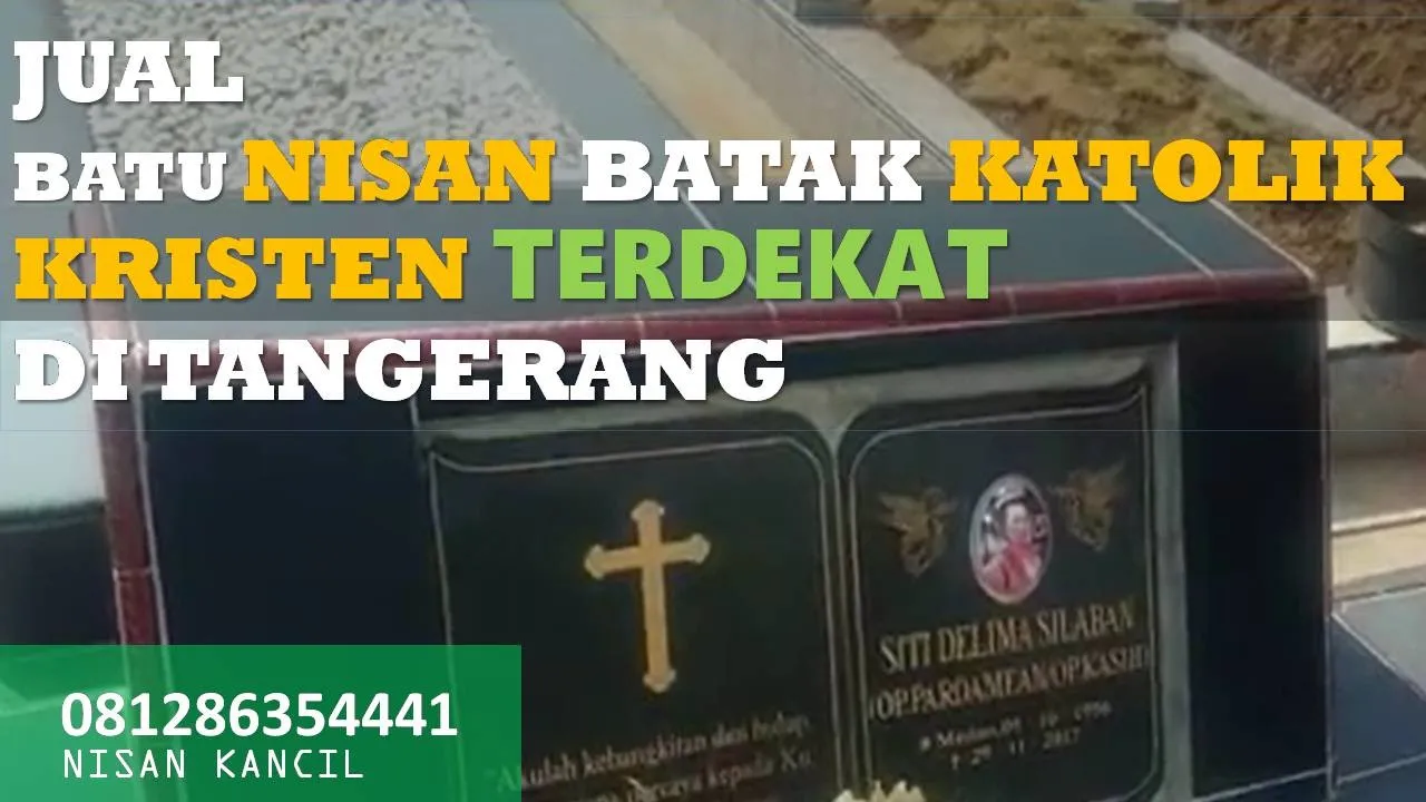 Batu nisan kristen pontianak