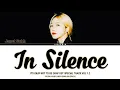 Download Lagu JANET SUHH - IN SILENCE [ ITS OKAY NOT TO BE OKAY OST SPECIAL TRACK VOL 2 PART.1 /ENGLISH LYRICS]