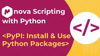 Mnova Scripting with Python Ep 5 PyPI Install Use Python Packages