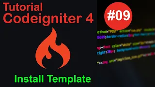 09 Belajar Codeigniter 4 Indonesia - Install Template AdminLTE