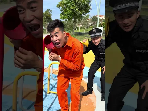 SH - Tù nhân và Anh cảnh sát song ca || Prisoner and Police Sing Duet #shorts