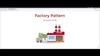 Factory Pattern in PHP - https cameronsmith co