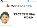 Problem 59A Word 04 Jan 2019