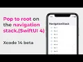 SwiftUI 4 Pop to root on the navigation stack iOS 16