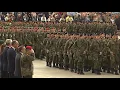 NATO Parade der Bundeswehr in Litauen vor Bundeskanzler Merz 2025 - Wachbataillon/Stabsmusikkorps