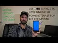 Unlimited 4G LTE Home Internet Visible Wireless - Mobile Hotspot Data No Rural Review