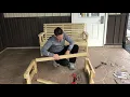 Porch Glider Assembly