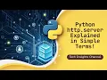 What Is the http server Module in Python