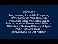 Tutorial Attributes with Array Types 03
