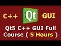 Qt5 C GUI Development Full Course For Beginners C GUI