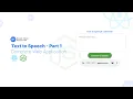 How to Convert Text to Speech in React and Node js Using Google text to speech