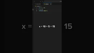 JavaScript Assignment Operators Explained Web Dev Day 40 Easy - Coder Shorts