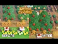 Designing my Orchard Area Animal Crossing New Horizons