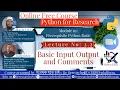 Lecture 2 2 Python Basic Input Output and Comments Python for Research