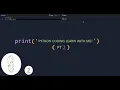 Python coding learn with me bite 2