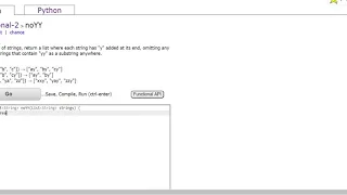 Functional-2 noYY Java Tutorial codingbat com