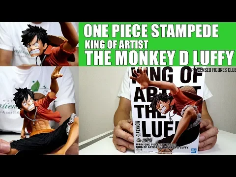 Download MP3 LUFFY Figure King of Artist One Piece Stampede BANDAI Unboxing