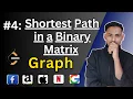 Shortest Path in a Binary Matrix BFS Approach Explained with C