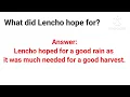 What did Lencho hope for A Letter to God