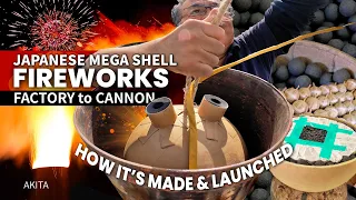 How Japanese Fireworks Are Made Launched ONLY In JAPAN 