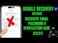 Download Lagu Google Account Recovery 2025 || Recover Gmail Account without Recovery Email and Phone Number