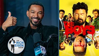 A Whale of a Time Actor Laz Alonso Reveals His Favorite Scene from The Boys The Rich Eisen Show