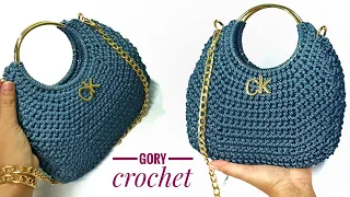 شنطه كروشيه موديل جديد ومميز Crochet Bag Bolso De Crochet Bolsa De Crochê Tas Rajutan 
