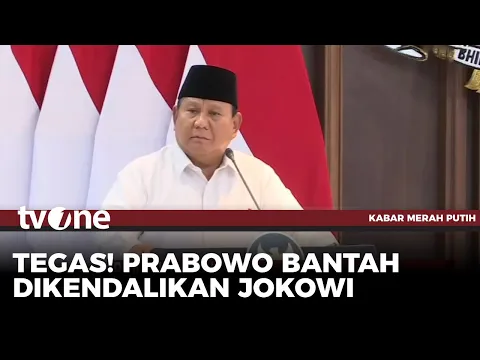 Prabowo Bantah Dikendalikan Jokowi