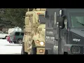 Flathead County Sheriffs Office SWAT responds to an incident off Whitefish Stage Road